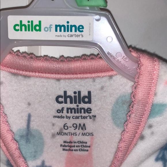 Fleece Snap Footie - Picture 2 of 3